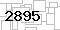 The value of this picture is: 2 8 9 5, without the whitespaces between the cyphers.